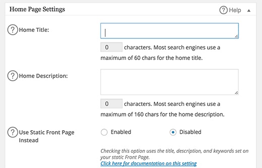 cara-seting-homepage-plugin-wordpress-all-in-one-seo-pack