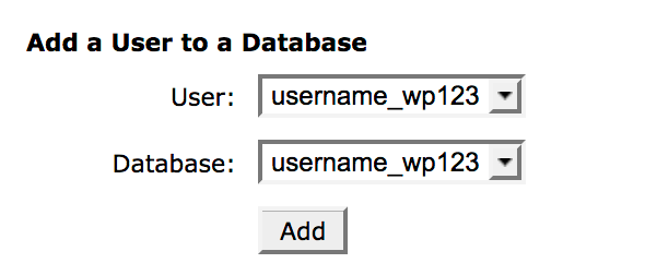cara manual menambah user ke database baru wordpress