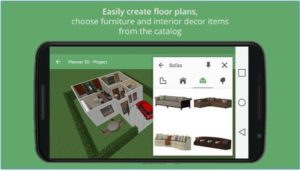 Aplikasi desain rumah 3D android - Planner-5D-Interior-Desaign