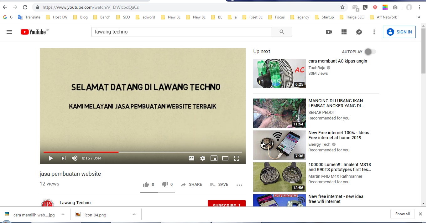 cara download video youtube termudah lengkap Jasa Pembuatan site