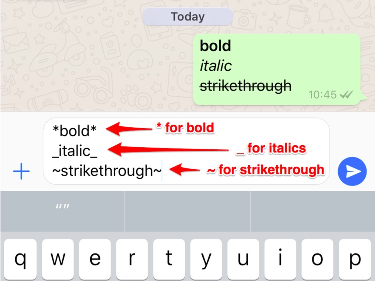 cara membuat tulisan karakter di whatsapp