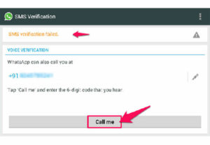 cara untuk instal dan verifikasi Whatsapp tanpa nomor telepon