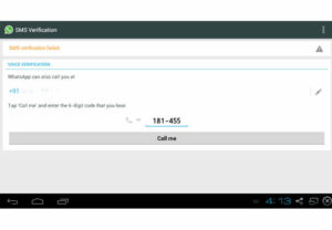 cara untuk instal dan verifikasi Whatsapp tanpa nomor telepon