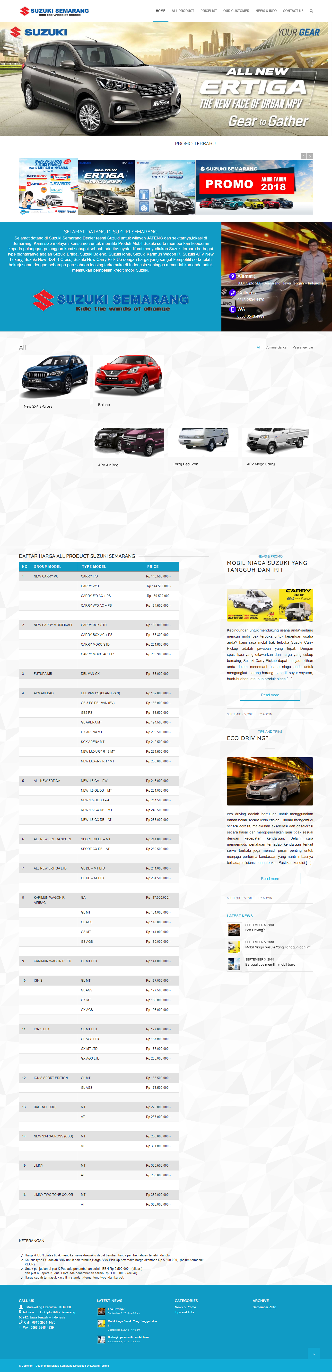 Jasa Pembuatan Website Dealer Mobil