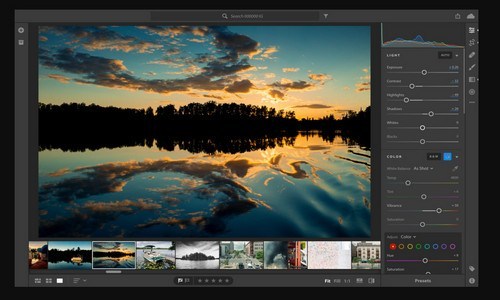 aplikasi-edit-foto-di-laptop ringan - Adobe Photoshop Lightroom
