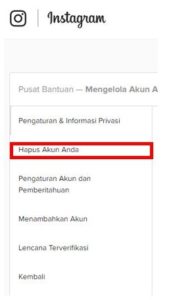 cara tutup memblokir akun instagram sendiri secara permanen (2)