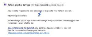 lupa password yahoo 3