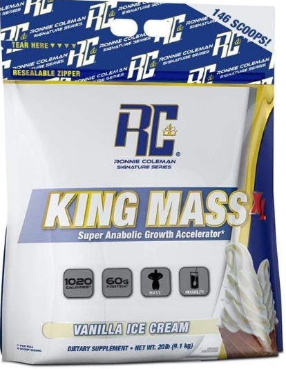 susu penambah berat badan - King Mass XL Ronnie Coleman