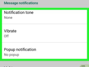 setting notifikasi android