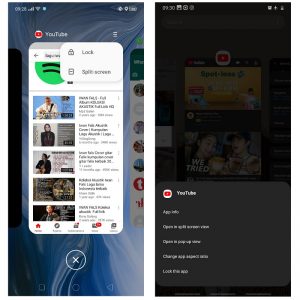 cara membuka 2 aplikasi sekaligus di Android